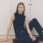 Rylan Phoebe Black Small Shoulder Bag by Brooke Testoni