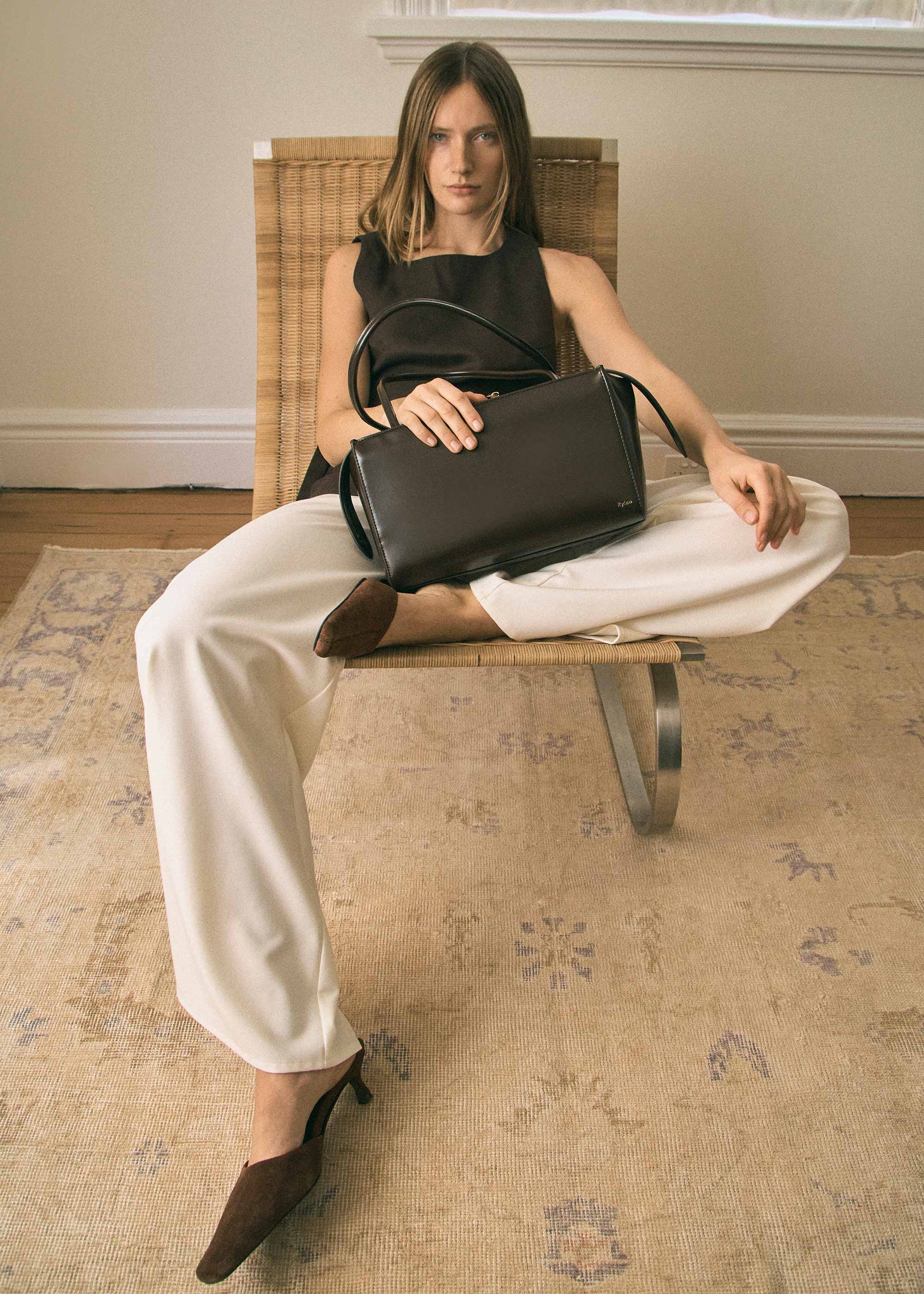 Rylan Dark Brown Shoulder Bag