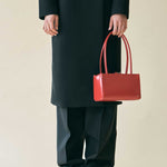 Rylan Phoebe Red Mini Shoulder Bag by Brooke Testoni