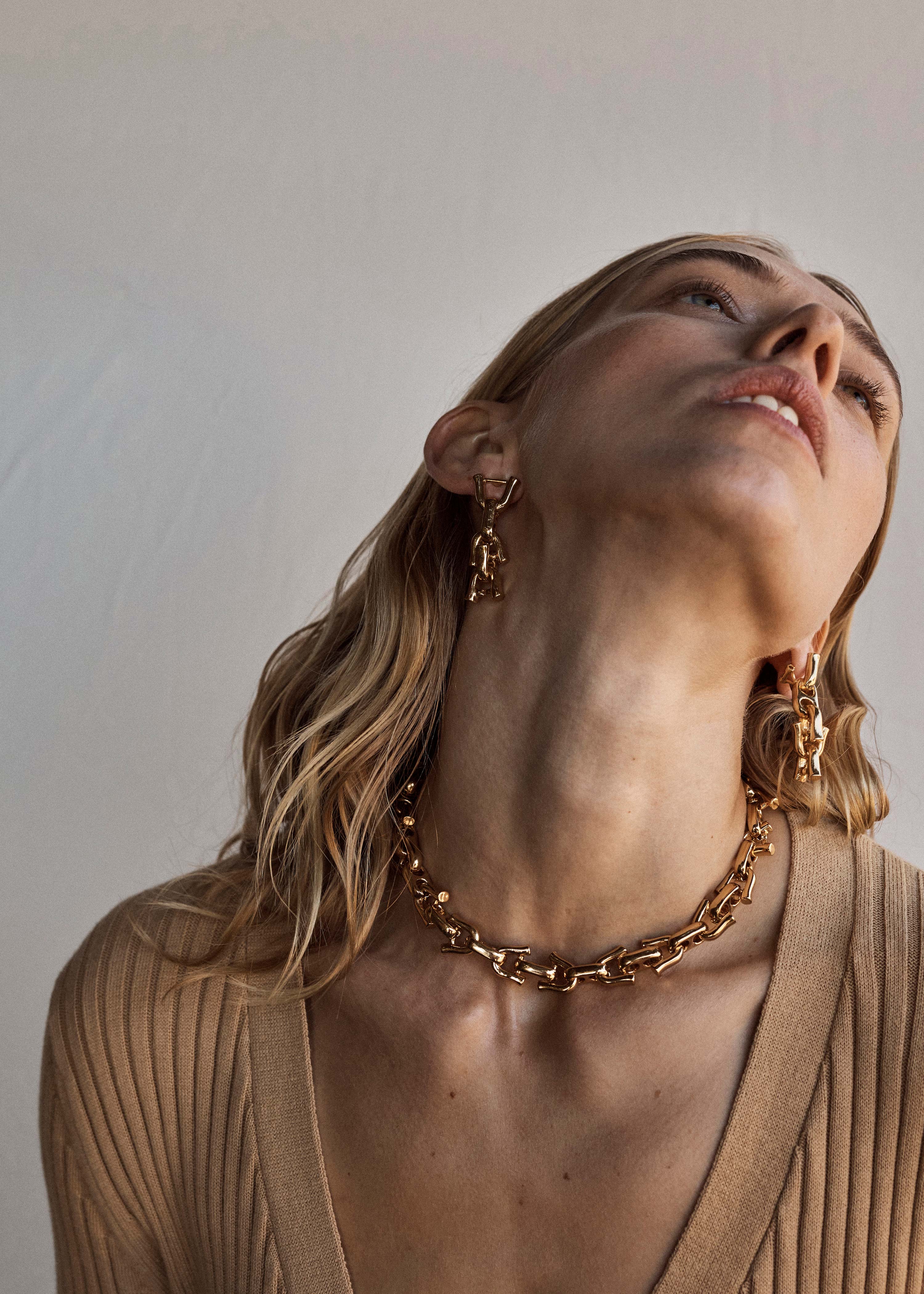 Rylan, Rylan Studio, Link Statement Necklace
