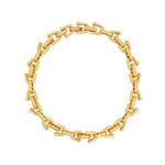 Rylan, Rylan Studio, Link Statement Necklace, Link Stud Earrings